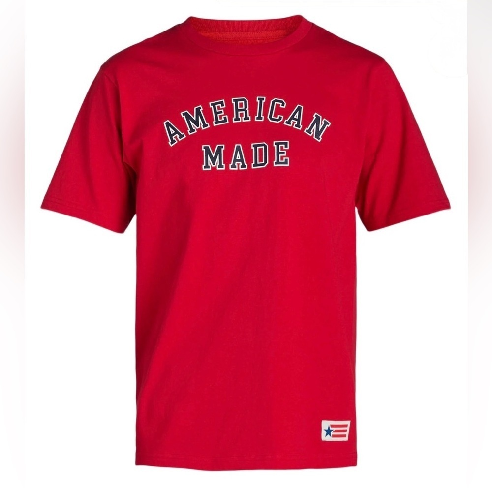 American Giant Unisex American Made Tee XL Red NWT USA 100% Cotton